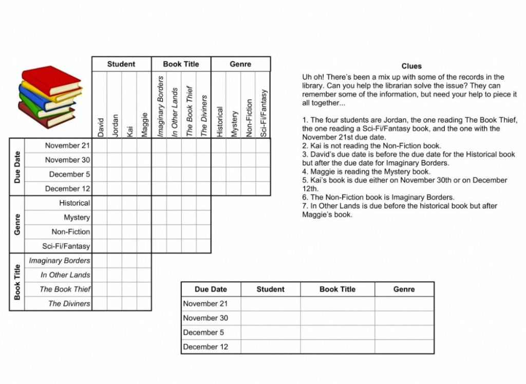 Printable Logic Puzzles for Adults: Test Your Skills插图4