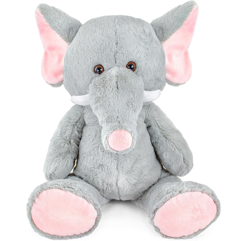 Soft elephant stuffed animal