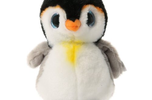 Soft penguin plush toy