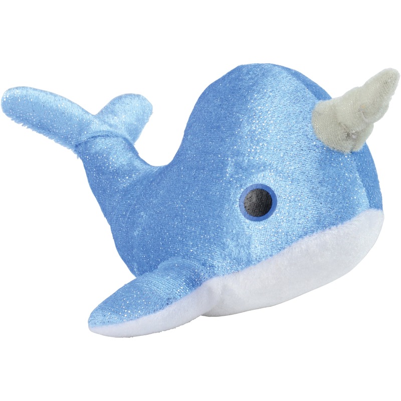 Soft narwhal plush