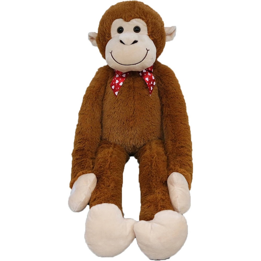 Cute plush monkey