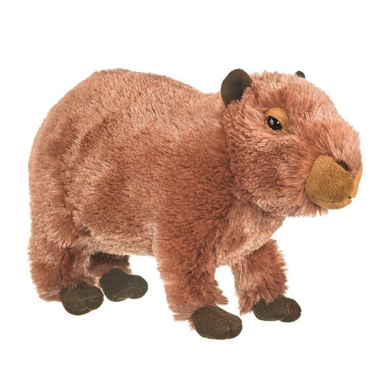 Soft capybara toy