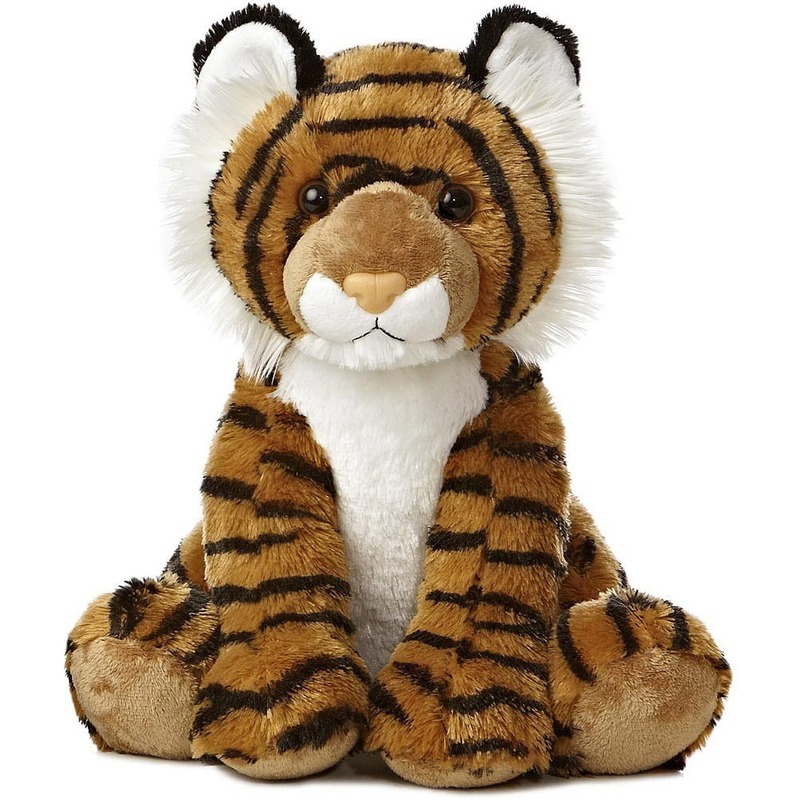  Stuffed tiger toy