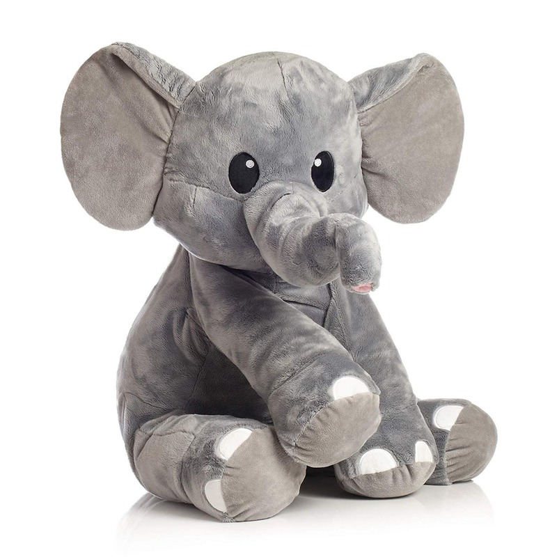 Soft elephant stuffed animal