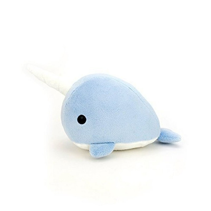 Soft narwhal plush