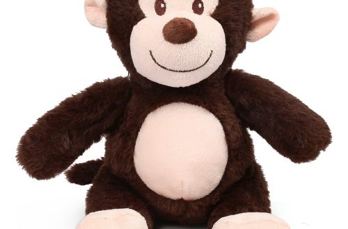 Cute plush monkey