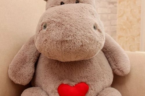 Hippo plush toy