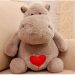 Hippo plush toy